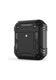 Resim Apple Uyumlu AirPods Kılıf Zore Airbag 15 Kılıf Siyah 