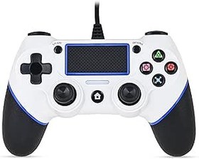 Resim Karachil Kontorland Ps4 Ve Pc Uyumlu Titreşimli Kablolu Oyun Kolu Gamepad 