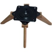 Resim Kayın Berjer Ayağı Döner Tablalı 