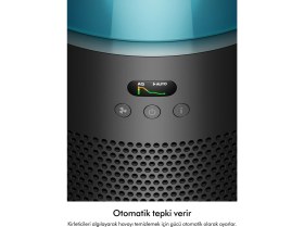 Resim Dyson Hushjet™ Kompakt Hava Temizleyici Siyah Turkuaz 