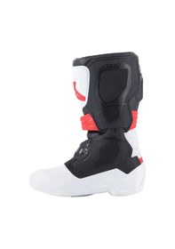 Resim Alpinestars Tech 3s Kros Genç Motosiklet Botu Siyah Kırmızı Beyaz 