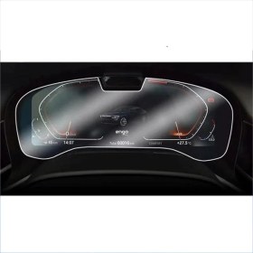 Resim Engo Bmw 630I Gran Turismo Mat Ekran Koruyucu Dijital Gösterge Şeffaf 