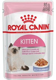 Resim Royal Canin Kitten İnstinctive In Jelly Pouch Konserve Kedi Maması 24 x 85 G 