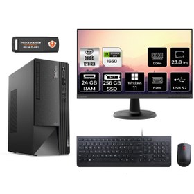 Resim LENOVO Neo 50T AE0BJTXS721 i5 12400 24GB RAM 256GB SSD GTX1650 23.8" W11P MASAÜSTÜ BİLGİSAYAR 