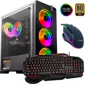 Resim TX1309 ATM00001684 Intel Core i5-4440 16 GB RAM 256 GB SSD 4 GB RX550 Masaüstü Oyun Bilgisayarı Turbox