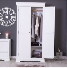 Resim Masifart_Mobilya Masifart Adella 2 Kapaklı Giysi Dolabı 