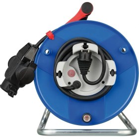 Resim Brennenstuhl Garant IP44 Lisanslı 38+2 Metre 3 Soketli 3g1.5 Makaralı Kablo 