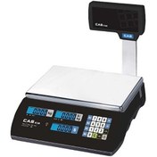 Resim CAS ER JR Set Üstü Terazi 30 KG Boyunlu Fiyat Hesaplamalı 