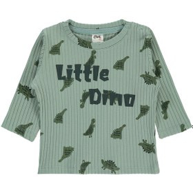 Resim Civil Baby Erkek Bebek Sweatshirt 6-18 Ay Çağla Yeşili 