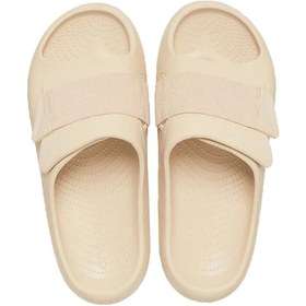 Resim 209413-2ds Crocs Mellow Luxe Recovery Slide Terlik Krem 209413-2ds Krem 