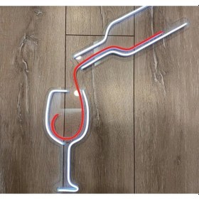 Resim Bardak Neon Led Renkli 