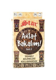 Resim Anlat Bakalım Oyun Kartları Seri-1 Yasaklı Kelimeler 