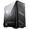 Resim MSI MPG Velox 100P Airflow Temperli Cam USB Type-C 4x120MM Fan ATX Mid-Tower Gaming Kasa 