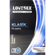 Resim Lovesex Klasik Prezervatif 10'lu 