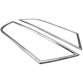 Resim Skoda Octavia A7 Krom Sis Far Çerçevesi 2 Parça 2015 Sonrası 