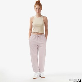 Resim Jordan Brooklyn Fleece Kadın Pembe Eşofman Altı 