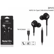 Resim Subzero Ep37 Note10+ Tak Çalıştır Type-c Girişli Kulaklık Ori-tech EP37 