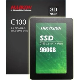 Resim Hikvision 960Gb Ssd Disk Sata 3 Hs-Ssd-C100-960G 560Mb-500Mb Harddisk 