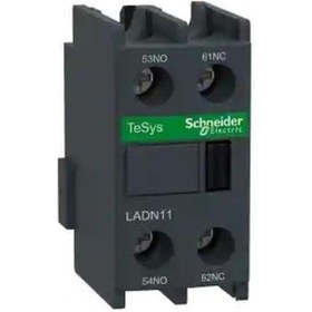 Resim Schneider Electric Ladn11, Tesys D - Yardımcı Kontak Bloğu - 1 Na + 1 Nk - Vida Kelepçesi Terminalleri 