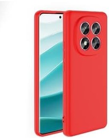 Resim Zipax Xiaomi Redmi İle Uyumlu Note 14 Pro 4G Kılıf İçi Kadife Lansman Zr Mara Kırmızı 