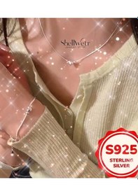 Resim Palermo S925 Ayar Gümüş Kalp Kolye Ve Gümüş Bileklik Altın - Gümüş 