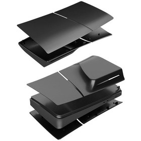 Resim Sones Ps5 Slim Yedek Ön Panel Kabuğu Çıkarılabilir Koruyucu Kılıf, Model: Disc Edition Beyaz 