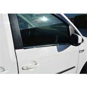 Resim Woc Chrome Vw Caddy Krom Cam Çıtası 2015-2020 2 Parça Paslanmaz Ç 
