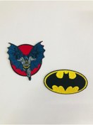 Resim DC COMICS - BATMAN Ütü Ile Yapışan Dokuma Arma - Patch - Yama Batman 2 Li Set 4 (orjinal Lisanslı Ürün) 