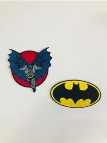 Resim DC COMICS - BATMAN Ütü Ile Yapışan Dokuma Arma - Patch - Yama Batman 2 Li Set 4 (orjinal Lisanslı Ürün) 