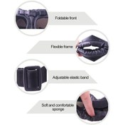 Resim Xindoker Klasik Motosiklet Gözlüğü - Atv, Offroad Kullanıma Uygun - Darbeye Dayanıklı, Rüzgar Ve Toz Engellici - Şeffaf Lens 