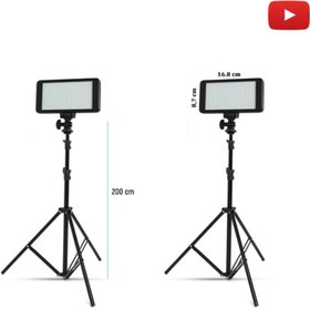 Resim Gdx Pro Led 228AS Bataryalı 2'li Sürekli Led Işık Seti 