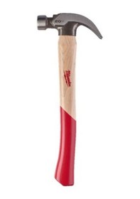 Resim Milwaukee Ahşap Saplı Kavisli Pençe Çekiç 20oz / 570g - 4932478660 