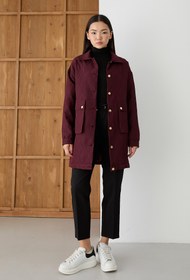 Resim Master Kapitone Kap Bordo - 2 (40-42) 