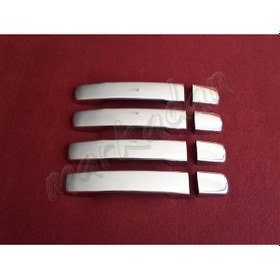 Resim Db Chrome Nissan Navara Kapı Kolu Nikelajı 2006-2015 4 Kapı P.Çel 