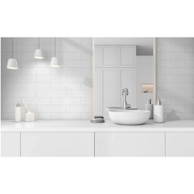 Resim Ege Seramik 100X400 PARLAK BEYAZ K:9 - 1 kutu 0.8 m2 