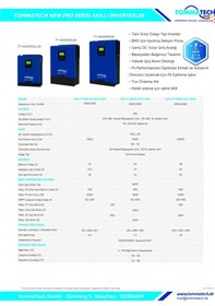 Resim Tommatech New Pro 3k Akıllı İnverter 