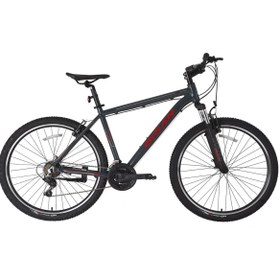 Resim Bisan Atlas V Fren 27.5" Dağ Bisikleti - 48 cm Gri Kadro, Kırmızı 