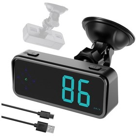 Resim Yaleker Araç Hud Gps Hız Göstergesi - Renkli Led Ekran, Km/mph, Aşırı Hız Alarmı 