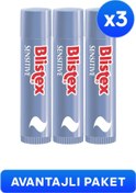 Resim Blistex Lipstick Sensitive Dudak Bakım Kremi 3 x 4.25 G 