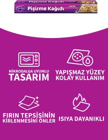 Resim Parex Pişirme Kağidi 8 Mt 24 Paket 