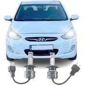 Resim HYUNDAI ACCENT BLUE LED FAR AMPULÜ PHOTON ZERO H4 