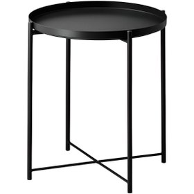 Resim IKEA Gladom Tepsili Sehpa, Uçuk Pembe 