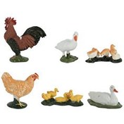 Resim 6'lı Kümes Hayvanları Hayvan Set 2 