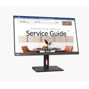 Resim HELLO PAPANA 23.8 LENOVO S24I-30 THINKVISION 63DEKAT3TK 6MS 100HZ HDMI+VGA LED MONITOR 