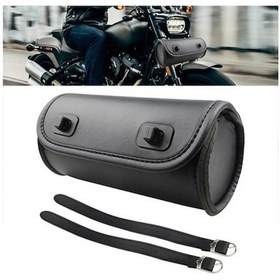 Resim Ankatek Yüksek Kaliteli Motosiklet Gidon Çantası, Su Geçirmez, Kolay Kurulum, Siyah, Motosikletler İçin Siyah Siyah 