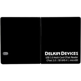 Resim Delkin Devices USB 3.0 Cfast & Sd Uhs-Iı Hafıza Kartı Okuyucu 