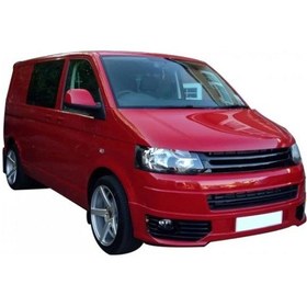 Resim Vw Transporter T5 Sisli Ön Ek Mat Siyah Plastik Karlık 2010-2016 