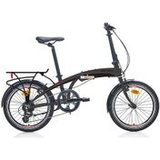 Resim Carraro Flexı 108 8 Vites Katlanır Bisiklet - Antrasit Kırmızı 