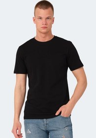 Resim Slazenger VANN IN Erkek Tişört Siyah 