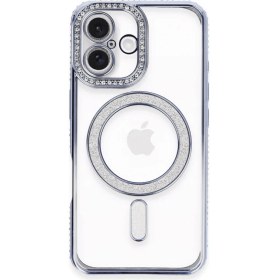 Resim 16 Kılıf Joke Simli Magneticsafe Kılıf - MAVI-(5796) 